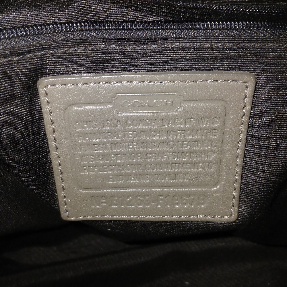 Coach Limited Python Hand Bag year 2012 perfect condition VINTAGE RARE - Picture 7 of 13